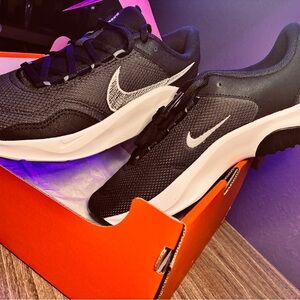 Nike Legend Essential 3 - Black, White, and Gray